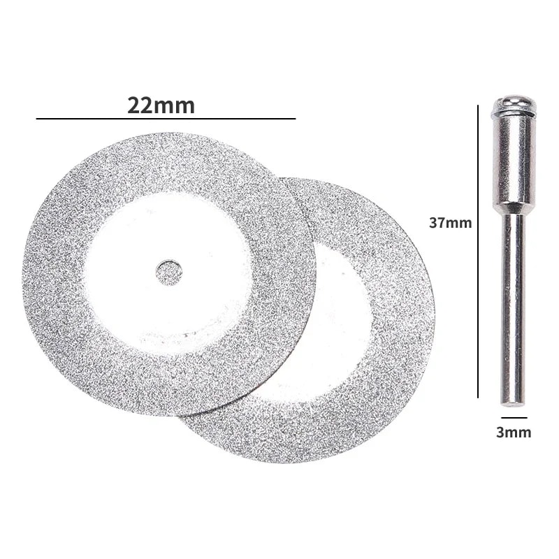 Diamond Cutting Disc Set for Dremel Rotary Tools Mini Saw Blade Cut Off Wheel Kit