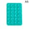Suction Cup Wall Stand Mat Multifunctional Silicone Suction Phone Holder Square AntiSlip SingleSid