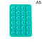 Suction Cup Wall Stand Mat Multifunctional Silicone Suction Phone Holder Square AntiSlip SingleSid