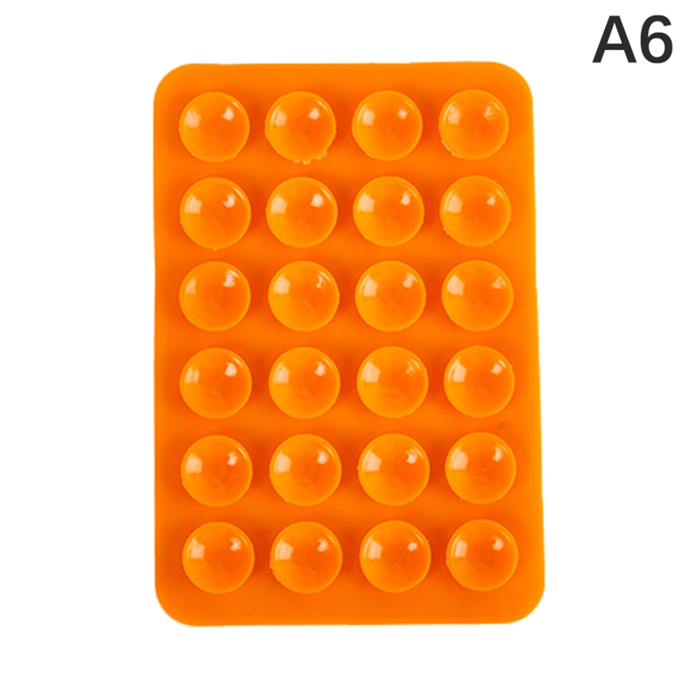 Suction Cup Wall Stand Mat Multifunctional Silicone Suction Phone Holder Square AntiSlip SingleSid