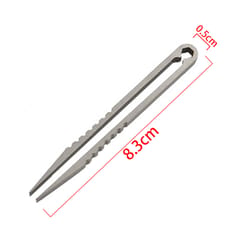 titanium precision tweezers compact pocket tool for everyday carry