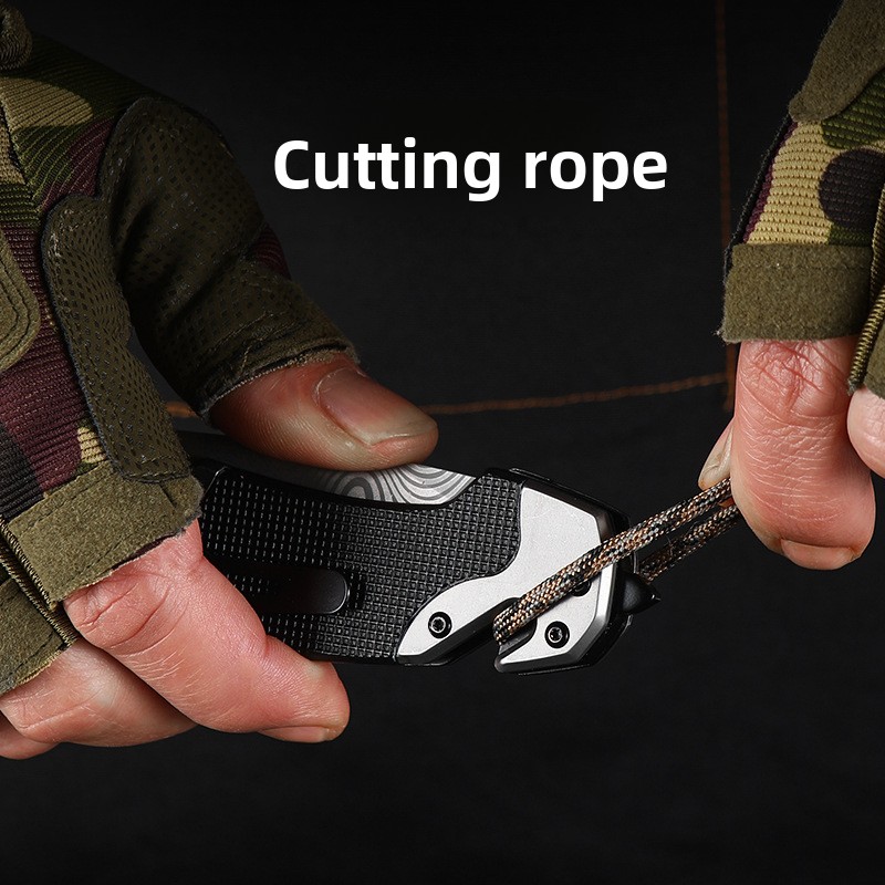 Tactical Folding Knife Sharp Stainless Steel Pocket Knife For Outdoor Camping 2