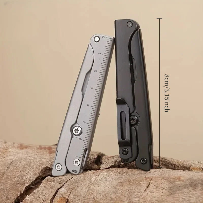 Premium Multifunctional Folding Survival Scissors Portable Camping Tool for Fishing & Hunting
