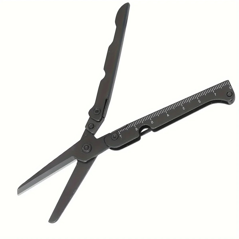 Premium Multifunctional Folding Survival Scissors Portable Camping Tool for Fishing & Hunting