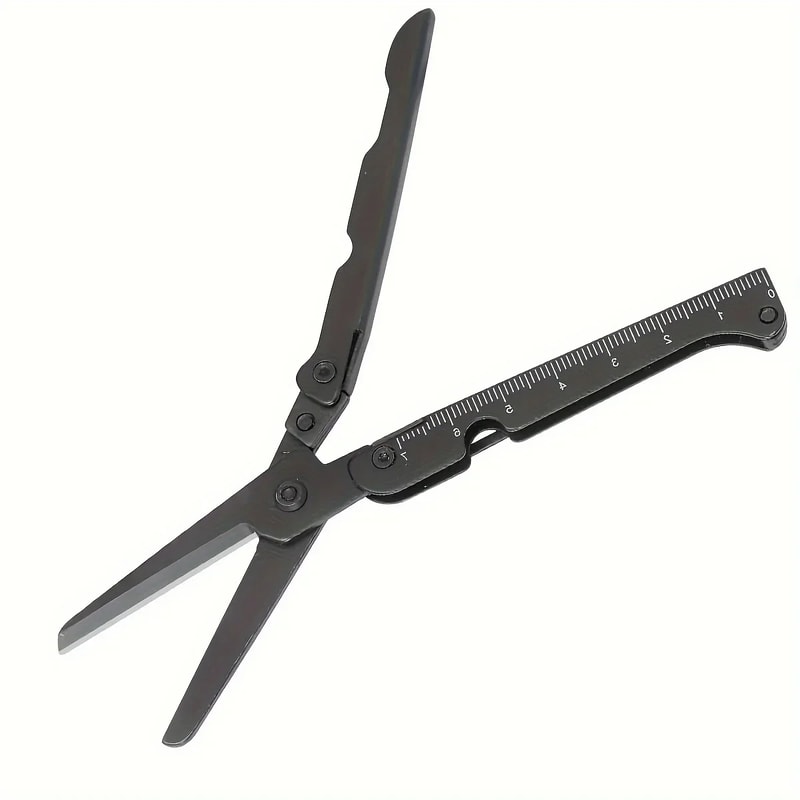 Premium Multifunctional Folding Survival Scissors Portable Camping Tool for Fishing & Hunting