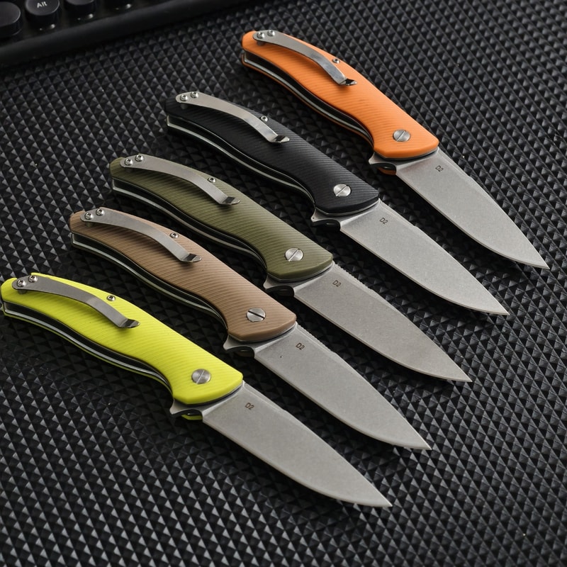 Professional Steel Folding Knife Portable Camping & Outdoor Tool