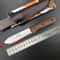 Premium Hunting Knife CroVan Steel Outdoor Knife with Wood Handle