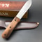 Premium Hunting Knife CroVan Steel Outdoor Knife with Wood Handle