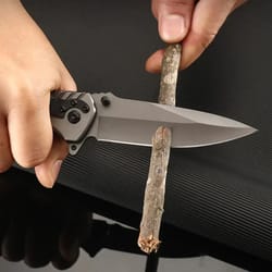 ultimate outdoor folding pocket knife portable stainless steel camping knife