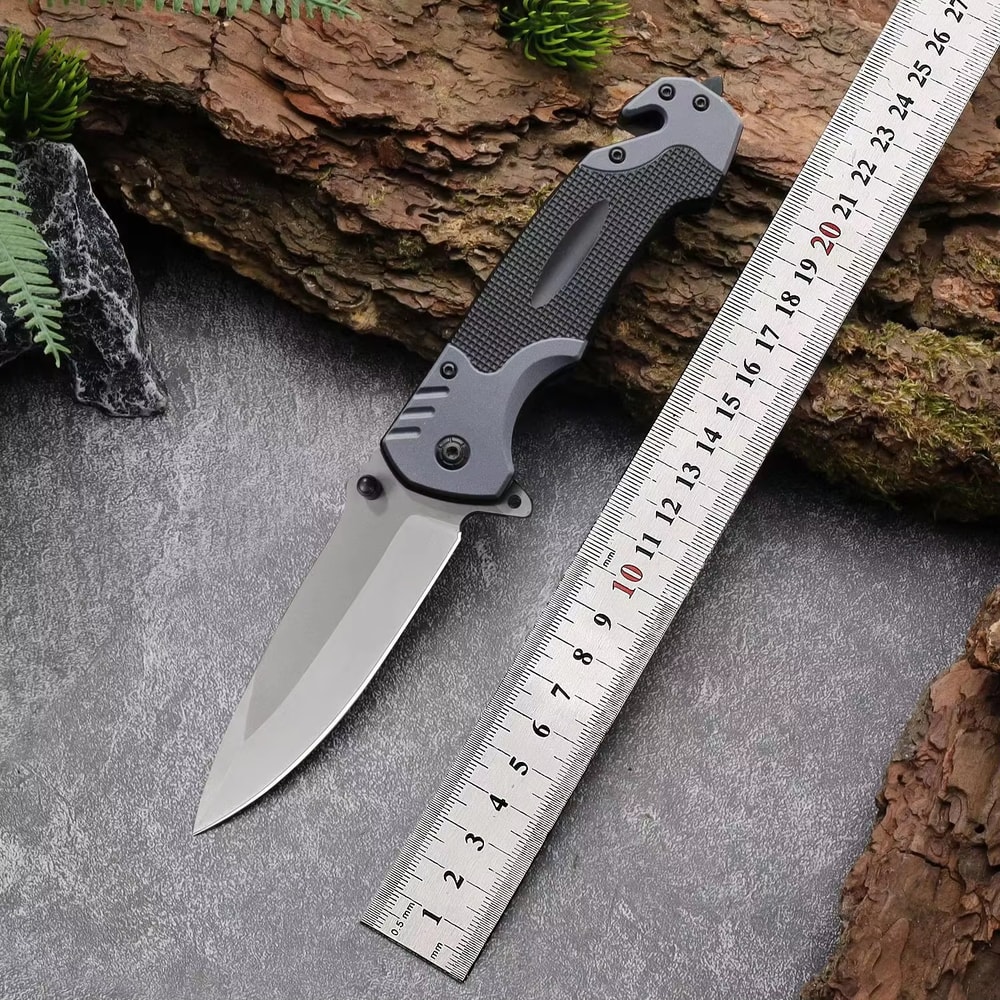 Ultimate Outdoor Folding Pocket Knife Portable Stainless Steel Camping Knife 1
