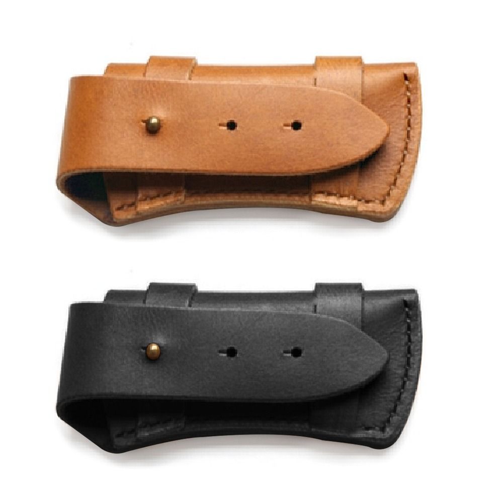 Premium Leather Knife Sheath with Belt Loop Hunting & Outdoor Tool Case