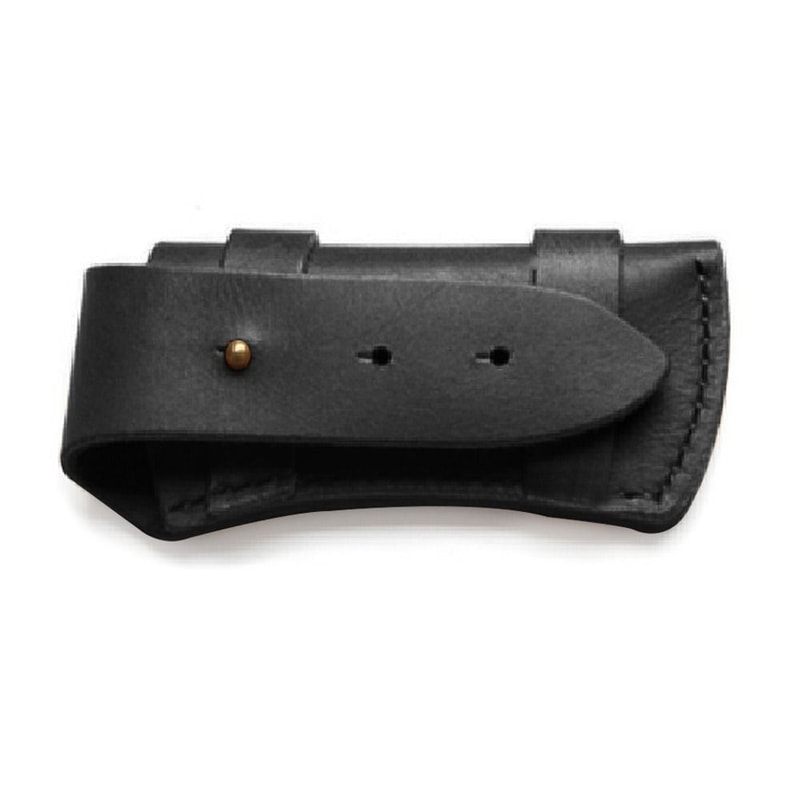 Premium Leather Knife Sheath with Belt Loop Hunting & Outdoor Tool Case