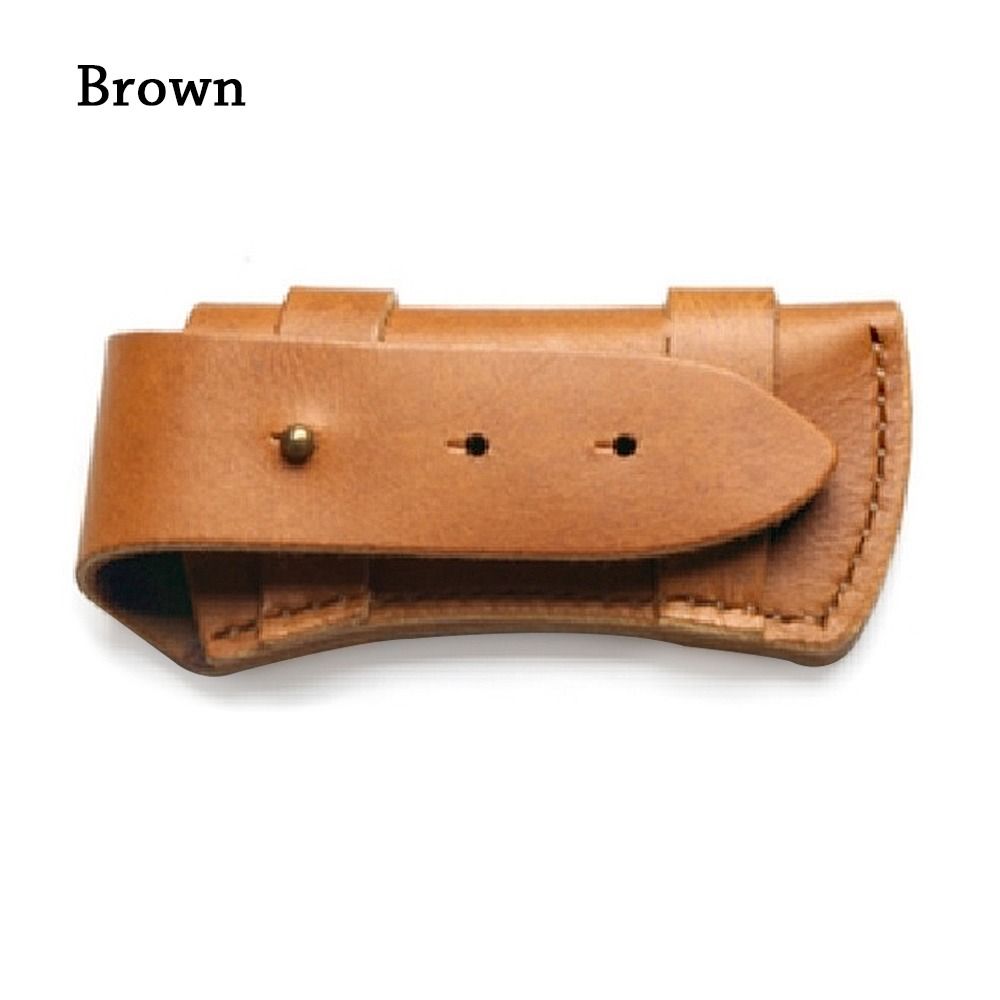 Premium Leather Knife Sheath with Belt Loop Hunting & Outdoor Tool Case