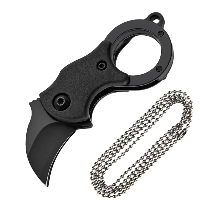 Stainless Steel Keychain Pocket Knife Tool Compact Mini Camping Knife 5