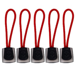 tactical zipper pull lanyard & backpack zipper accessory anti loss keychain rope for knives & outdoor gear