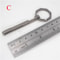 Titanium EDC Keychain Bottle Opener & Multifunction Outdoor Key Clip