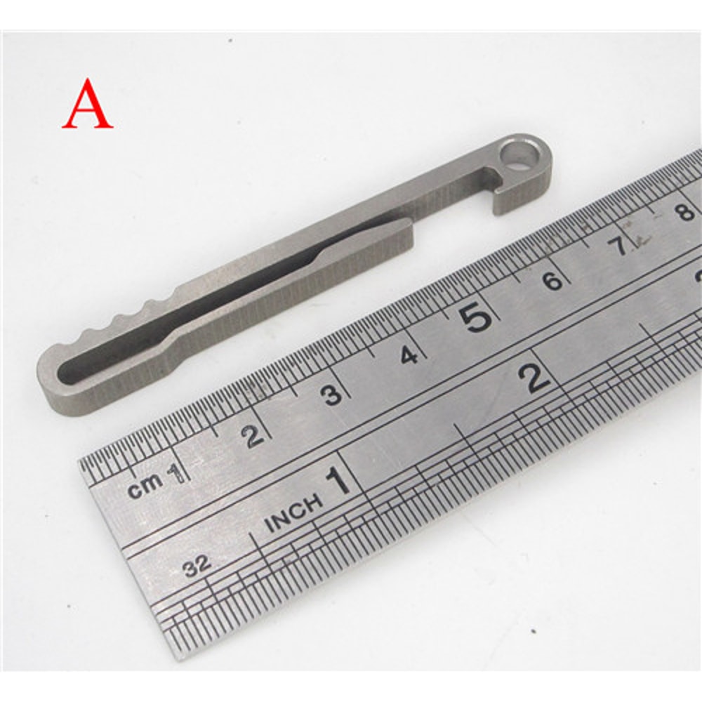 Titanium EDC Keychain Bottle Opener & Multifunction Outdoor Key Clip