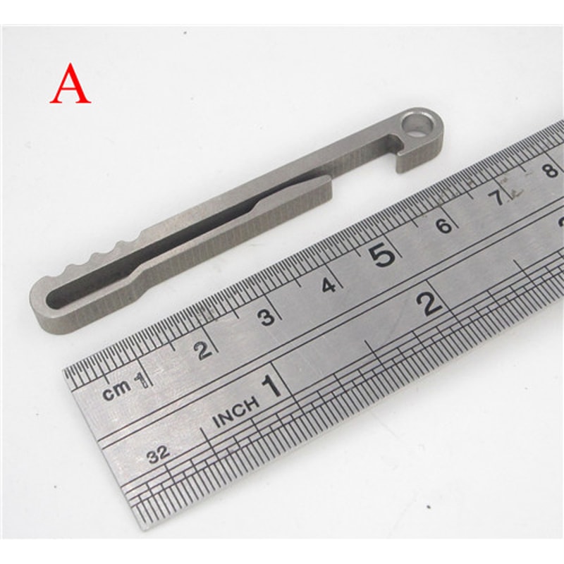 Titanium EDC Keychain Bottle Opener & Multifunction Outdoor Key Clip