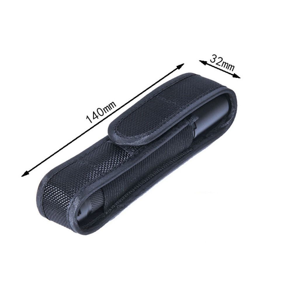 Tactical Waterproof Flashlight Belt Pouch Nylon Multitool Carry Holster 4