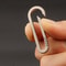Premium Titanium Alloy Keychain Buckle Durable Tool For Car Outdoor Use 3