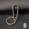 Premium Titanium Alloy Keychain Buckle Durable Tool For Car Outdoor Use 5