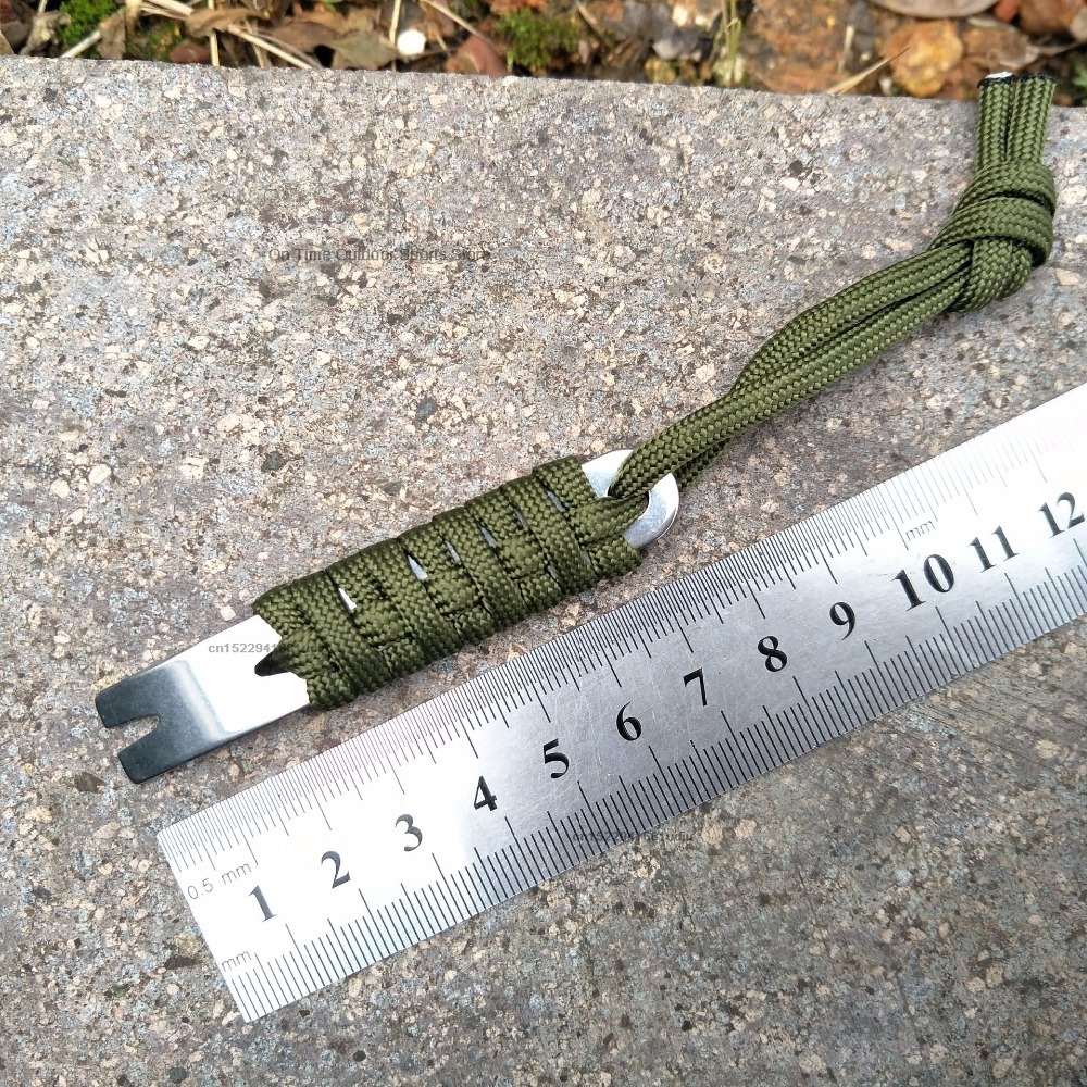 Mini Pry Bar Stainless Steel Pocket Tool For Camping Outdoor Use 1