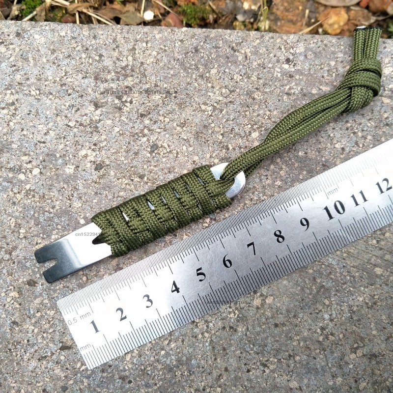 Mini Pry Bar Stainless Steel Pocket Tool For Camping Outdoor Use 1