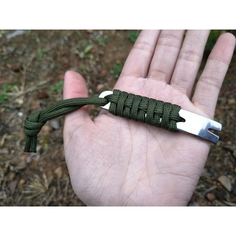 Mini Pry Bar Stainless Steel Pocket Tool For Camping Outdoor Use 3