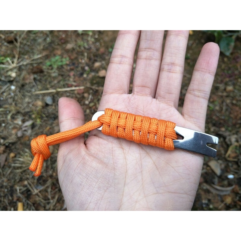 Mini Pry Bar Stainless Steel Pocket Tool For Camping Outdoor Use 5