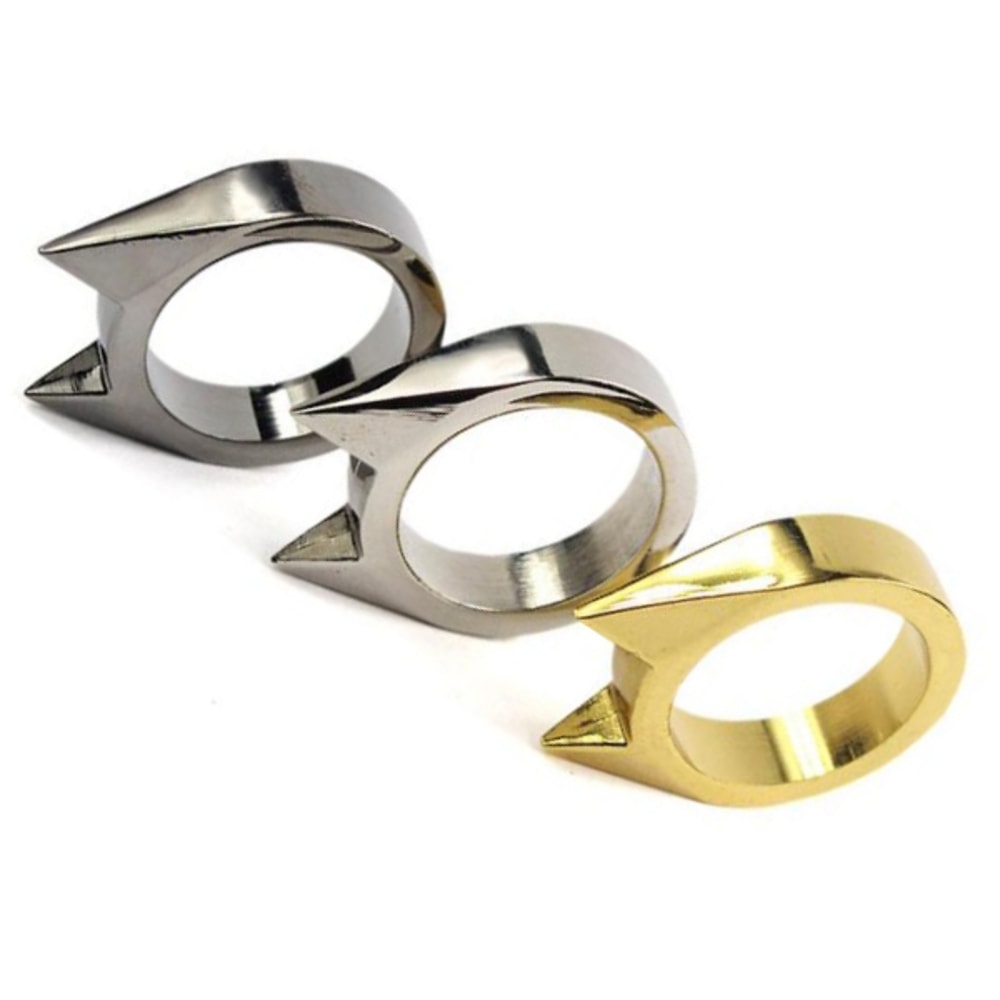 Ring Window Breaker Finger Survival Tool for Self Defense & Outdoor Safety