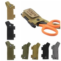 tactical pouch molle waist bag & scissors holster