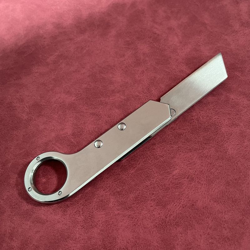 High Carbon Steel Grafting Knife Push Pull Folding Tool for Fruit Trees