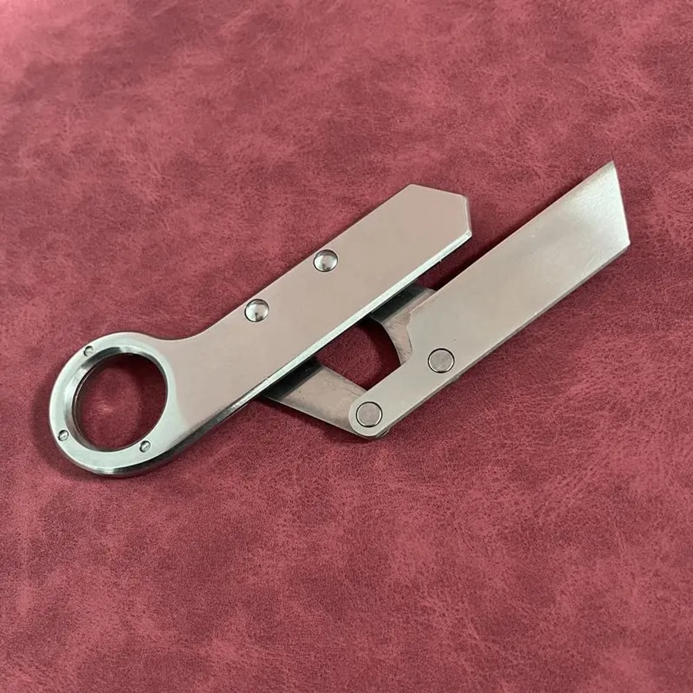 High Carbon Steel Grafting Knife Push Pull Folding Tool for Fruit Trees