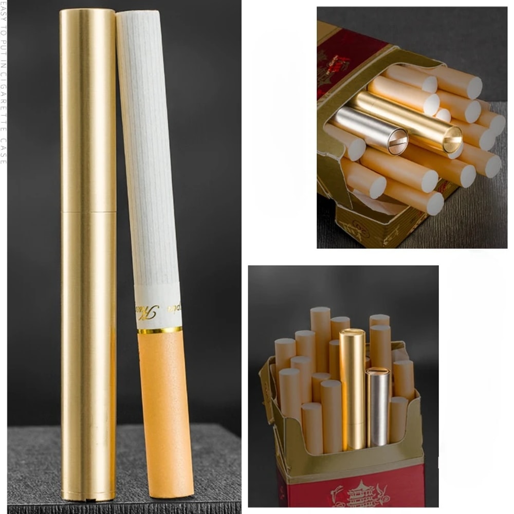 Retro Foldable Refillable Butane Lighter For Camping BBQ And Gift 2
