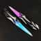 Engraved Butterfly Knife Trainer Foldable Cosplay Knife Prop