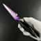 Engraved Butterfly Knife Trainer Foldable Cosplay Knife Prop