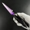 Engraved Butterfly Knife Trainer Foldable Cosplay Knife Prop