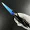 Engraved Butterfly Knife Trainer Foldable Cosplay Knife Prop