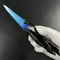 Engraved Butterfly Knife Trainer Foldable Cosplay Knife Prop
