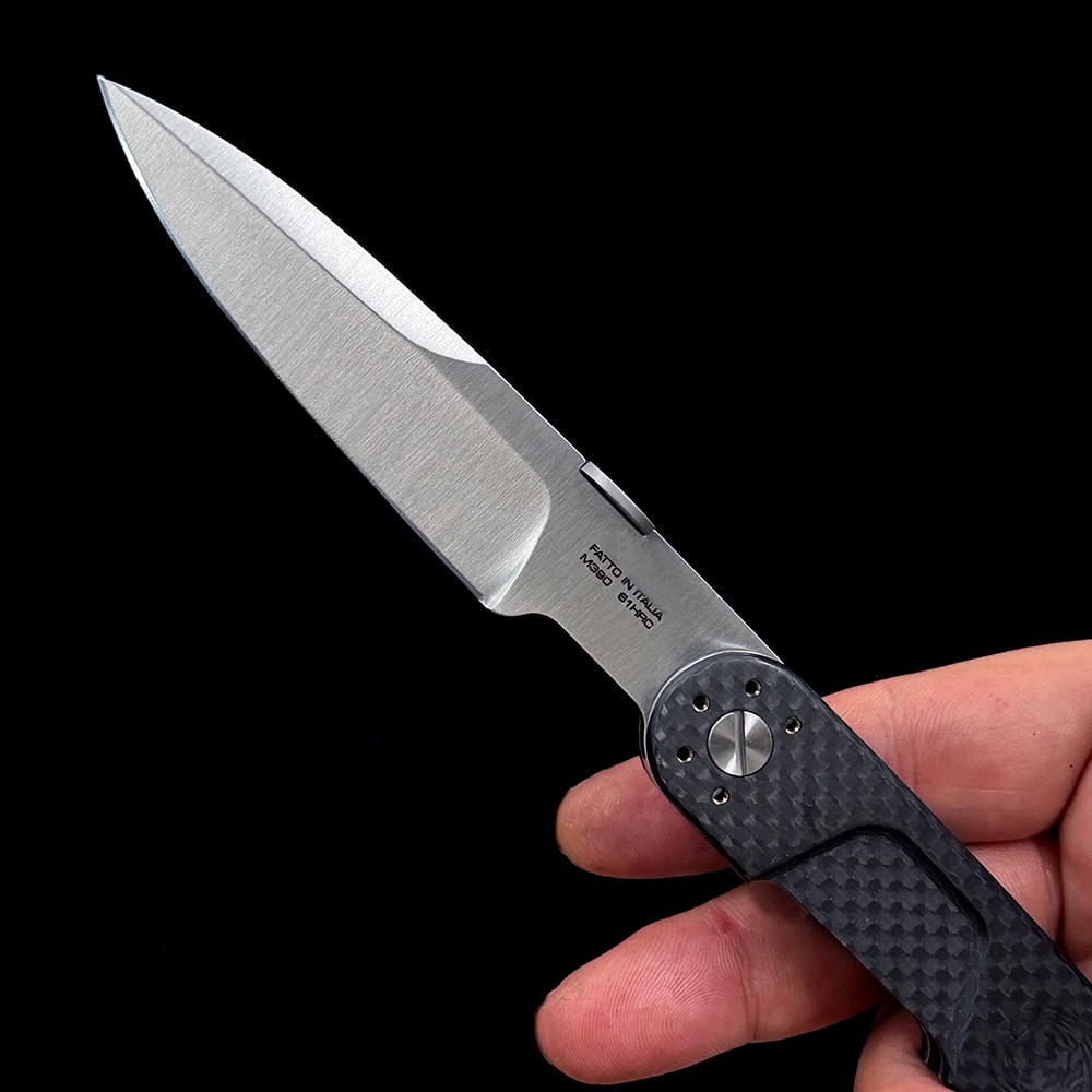 Carbon Fiber Folding Knife for Camping and Carry