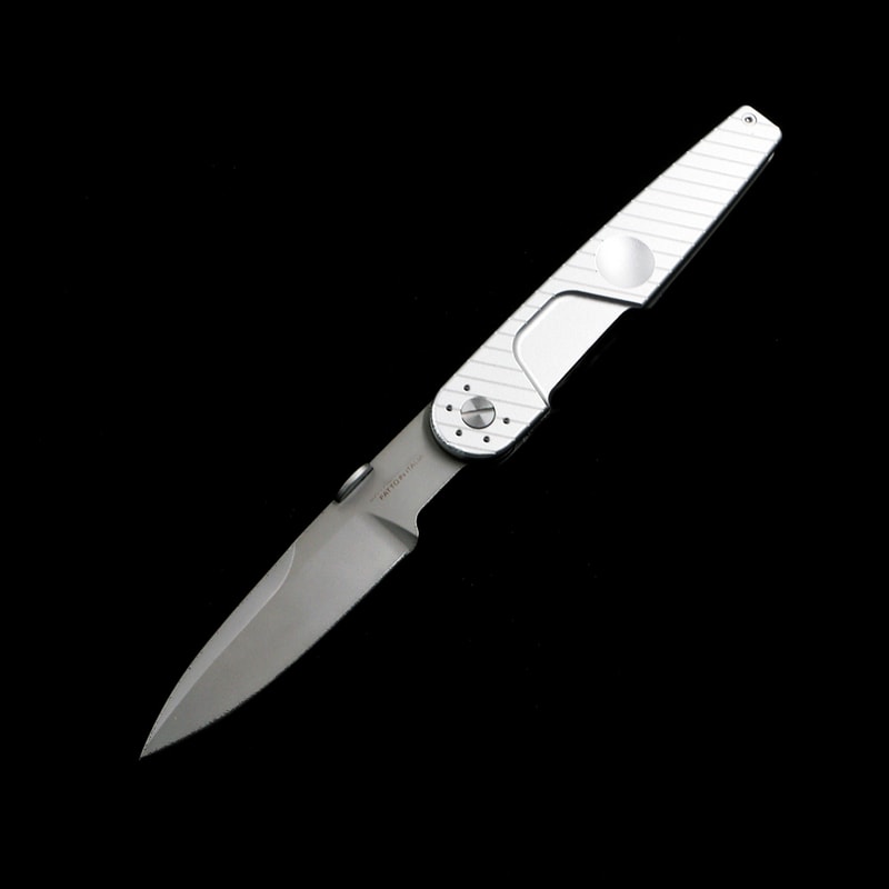 Carbon Fiber Folding Knife for Camping and Carry