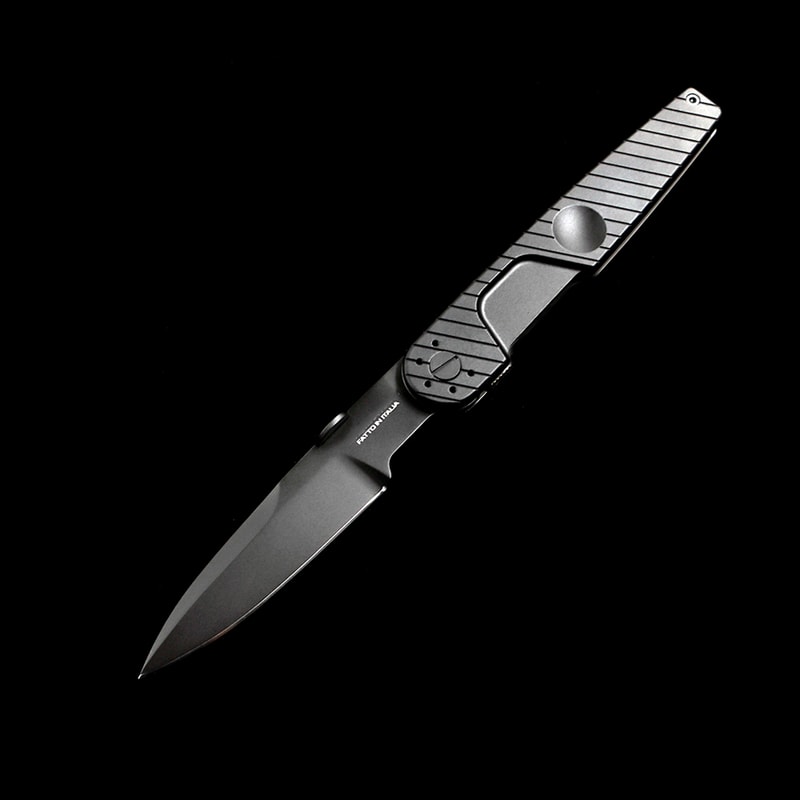Carbon Fiber Folding Knife for Camping and Carry
