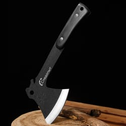 portable camping hatchet for wood chopping and outdoor survival