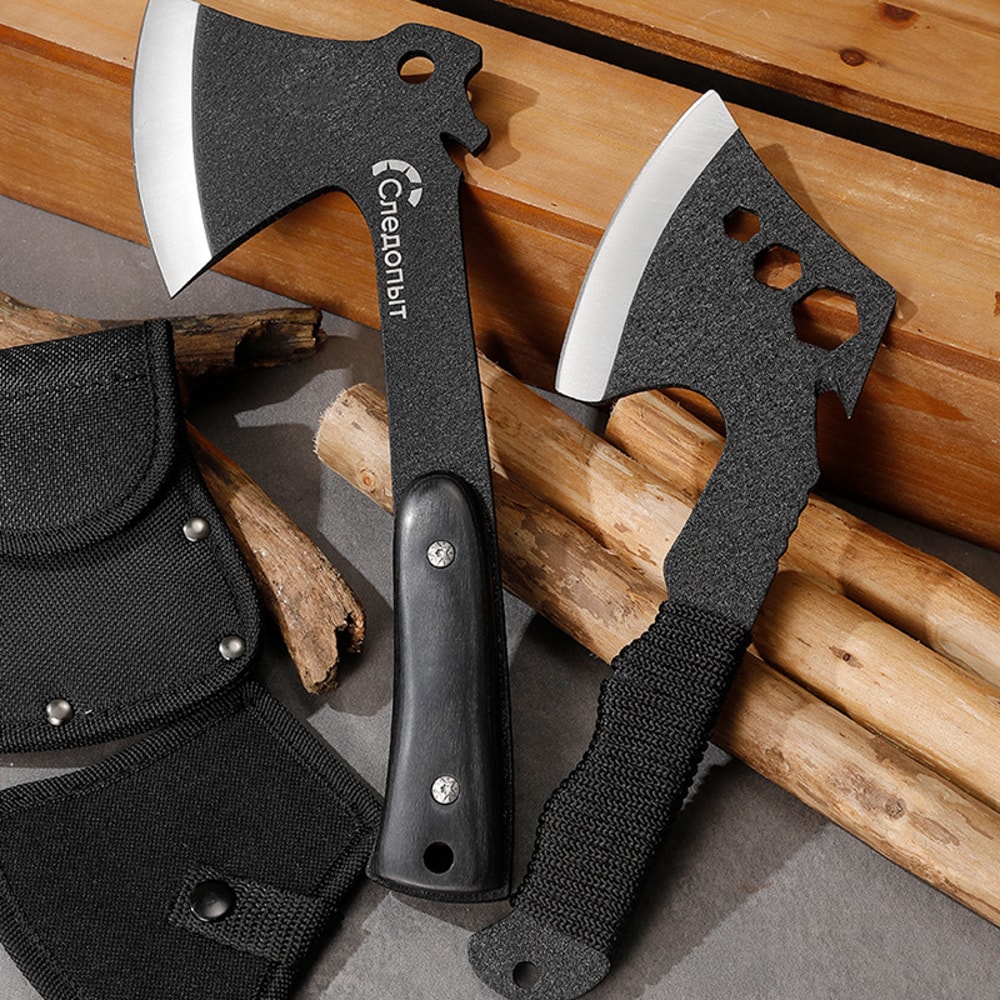 Portable Camping Hatchet for Wood Chopping and Outdoor Survival