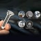 Keychain Multi Tool with Pocket Cutter and Screwdriver