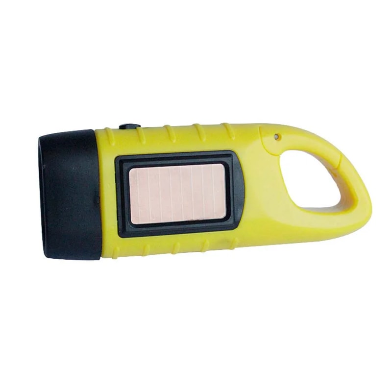 Hand Crank Solar Camping Lantern Portable LED Emergency Flashlight 0