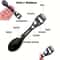 Stainless Steel Camping Multitool Survival Spork With Bottle Opener 4