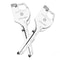 Keychain Tool with Folding Pocket Plier