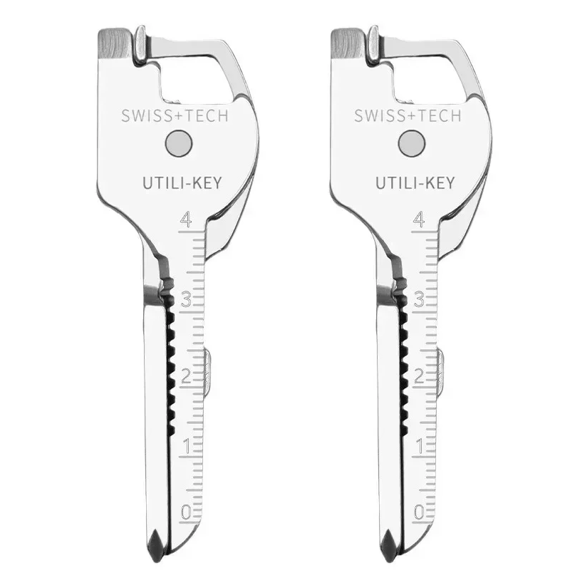 Keychain Tool with Folding Pocket Plier