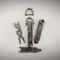 Titanium Multi Tool Keychain Pry Bar with Screwdriver and Bottle Opener